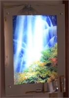 Waterfall Wall Light & Mirror