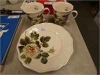 Lenox Sweet Brian Rose Plates & Mugs