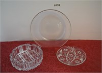 Misc. 3 Glass Pieces