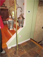 Double Hanging Lantern Stand (63" Tall)