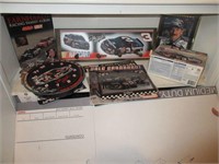 Nascar Collectibles (6th shelf in cabinet)