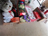 5 Boxes/ 1 Bag of Holiday Decorations