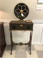 Atwater Kent 1930's Radio with Stand & Speaker