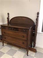 Mahogany Two Piece Bedroom Set