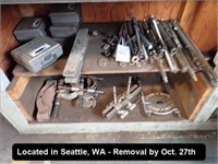 LOT, ASSORTED BEARING SPLITTERS & PULLERS