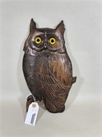 Avis Brown, Franklin County, Owl Wood Carving