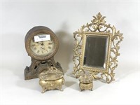 Seth Thomas Clock & Victorian Dresser Accessories
