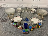 Glassware and ornaments