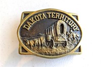 Dakota Territory Belt Buckle - Solid Brass 1979