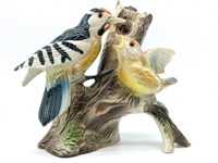 Ceramic Woodpeckers 6" Tall Shafford 34K2 Made in