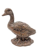 Hand Crafted Wooden Goose 6" Tall Red Mill Mfg.