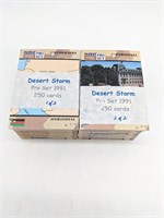 Desert Storm Card Set 250 Cards 1991
