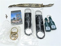 Bottle Openers, Playing Cards, Marlboro Keychain,