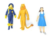 (3) Wizard of Oz Figurines by Xonex