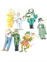 (7) Wizard of Oz Ornaments