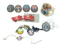 Wizard of Oz Jewelry: Necklaces, Bracelets, Pins