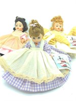 (3) Little Women Dolls Alexander Toy Company 1975