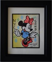 Attributed to Andy Warhol Minnie Mouse