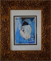 Attributed to Picasso Original Nude