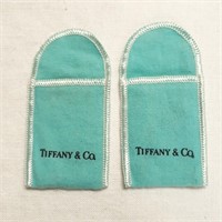 2 Tiffany & Co. Cloth Jewelry Bags