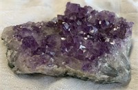 Amethyst Crystal Geode Section