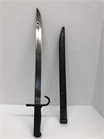 Military Bayonet with metal sheath