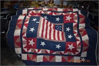 Patriotic Quilt 84 X 84