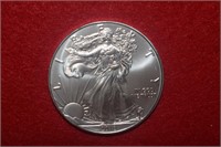 2018 Unc. Silver Eagle w/ COA