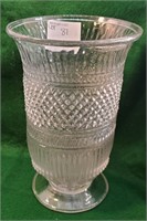 Antique 1815 Boston Sandwich Glass Celery Vase