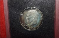 1972 Eisenhower Dollar in Brown Box
