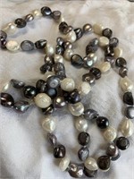 48" Freshwater Blister Pearl Necklace