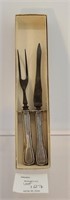 Pair of Sterling Silver Handle Carving Set