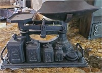 EARLY CAST IRON SCALE