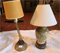 Pair of Vintage Side Reading Lamps