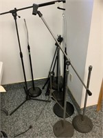 Assorted microphone stands