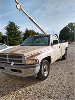 1996 DODGE RAM 1500 WHITE