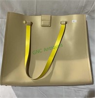 Like new Kate Spade leather purse bag, yellow