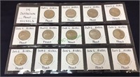 14 Jefferson proof Nickels, 2004 S//2017 S.(1178)