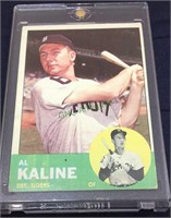 1963 Topps, Al Kaline card number 25.(1178)
