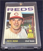 1964 Topps, Pete Rose card number 125, card is
