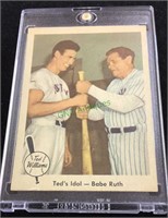 1959 fleer Ted Williams, Ted Williams and Babe