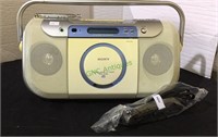 Sony radio, Sony model CFD-E 100 AM FM radio CD