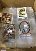 Sports cards, approximately 75 football cards,