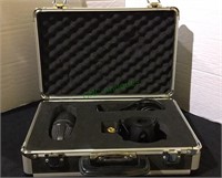 Microphone, SHURE microphone, with carrying case,