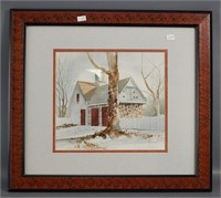 'The Carriage House' Print by David Nichols