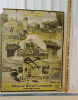 Milcor farm products poster copyright 1931