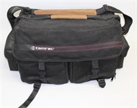 Tamrac camera bag, exterior shows some dirt