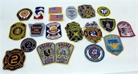 Asstd Fire & Police patches & decals