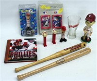Phillies & MLB Memorabilia including Bobble Head,