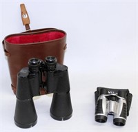 (2) Binoculars - Prentiss Deluxe 15x65; and